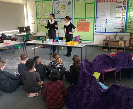 Shakespeare Day Teachers in Ruffs